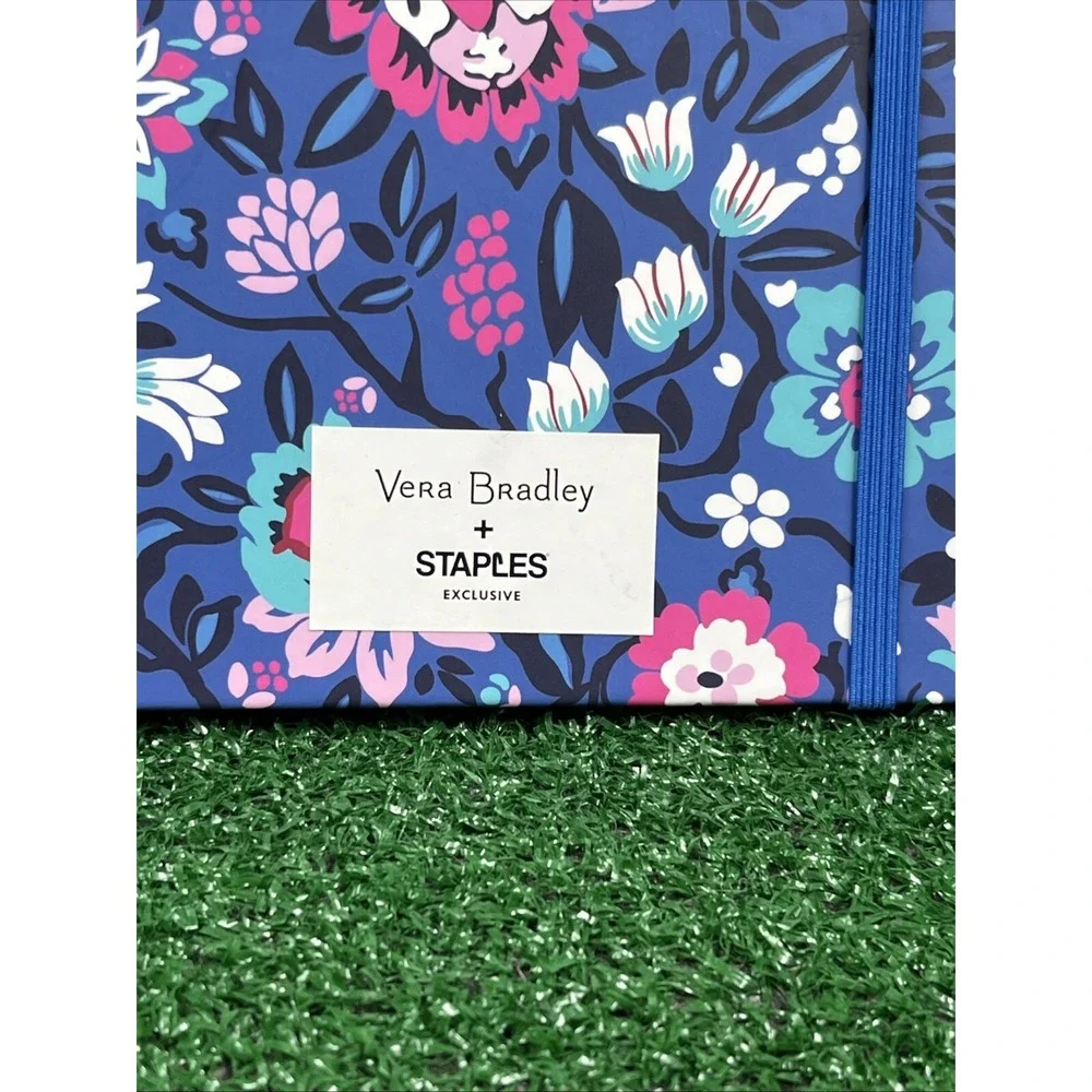 Vera Bradley 12 Month Planner Undated Bloom Berry One‎ Pg Used